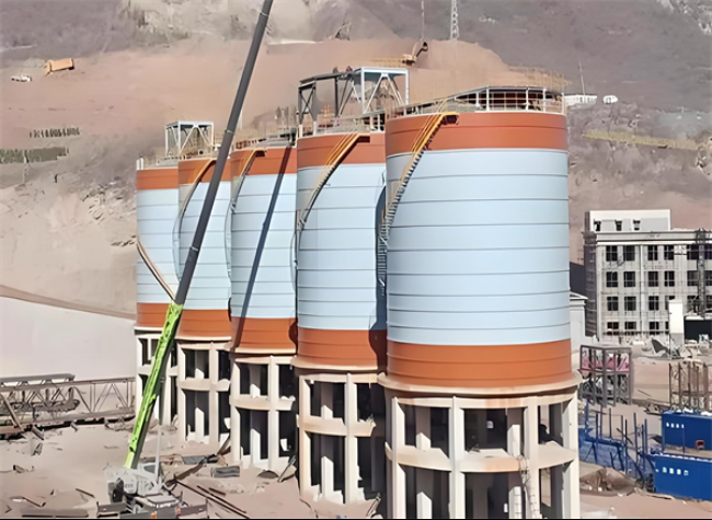 名山高架钢板仓